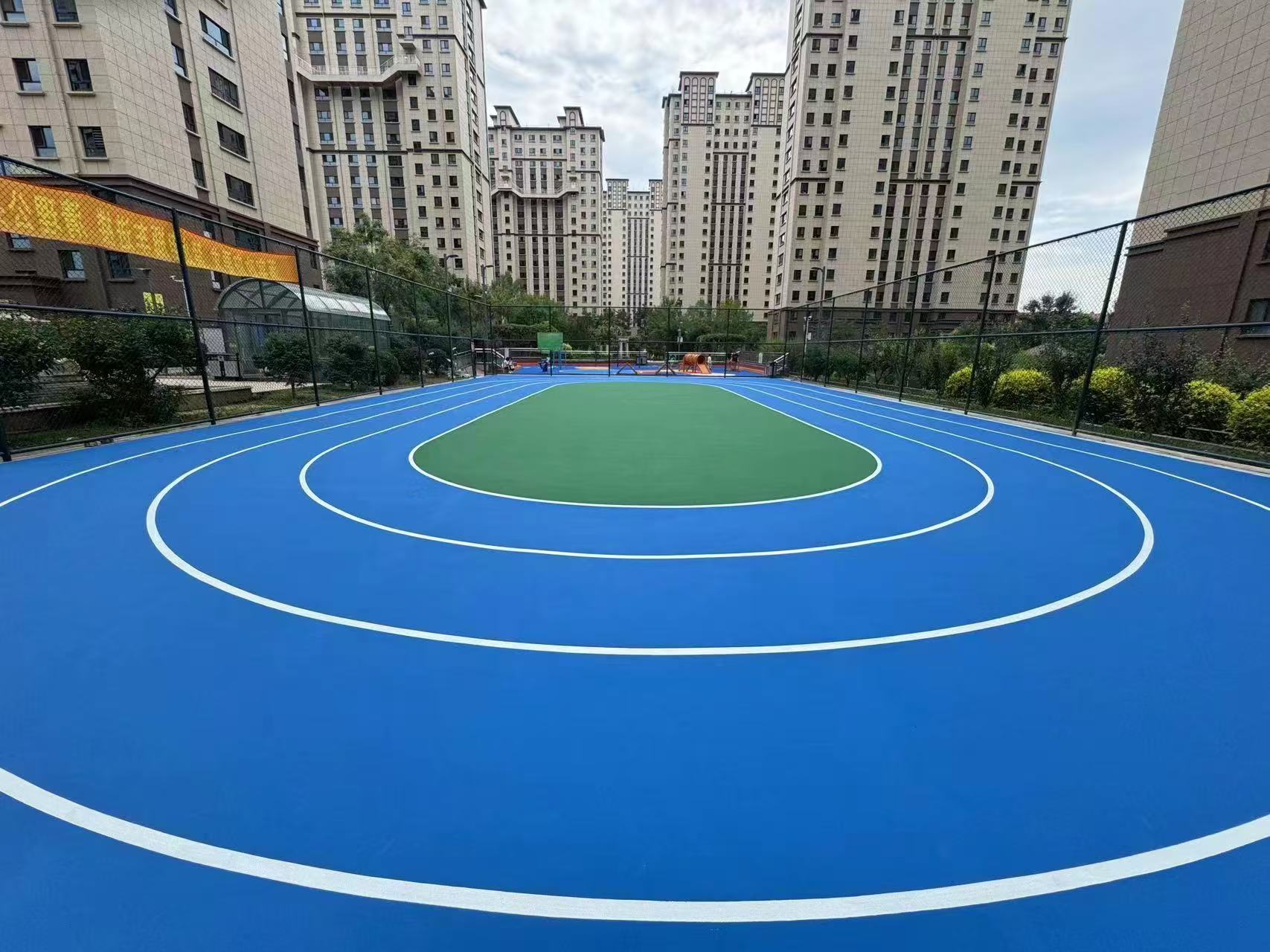 白银市学校塑胶跑道EPDM地面 - 方案